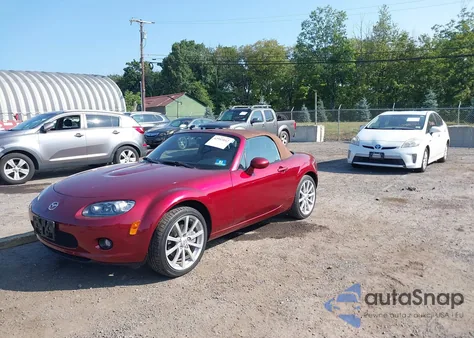2008 Mazda Mx-5 Grand Touring from USA, damaged, VIN JM1NC25F980143059